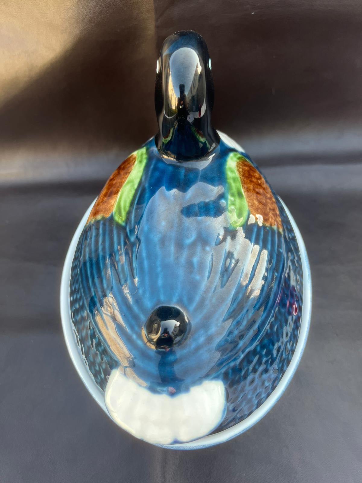 Vintage Reducta London Large Ceramic Duck Egg Holder