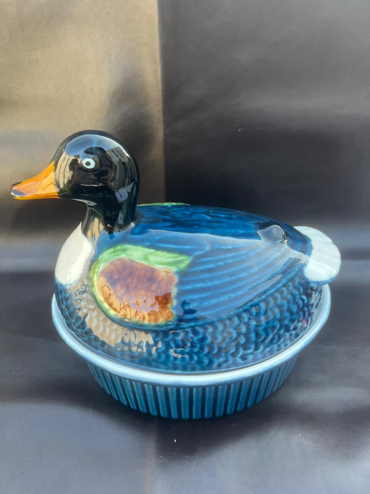 Vintage Reducta London Large Ceramic Duck Egg Holder