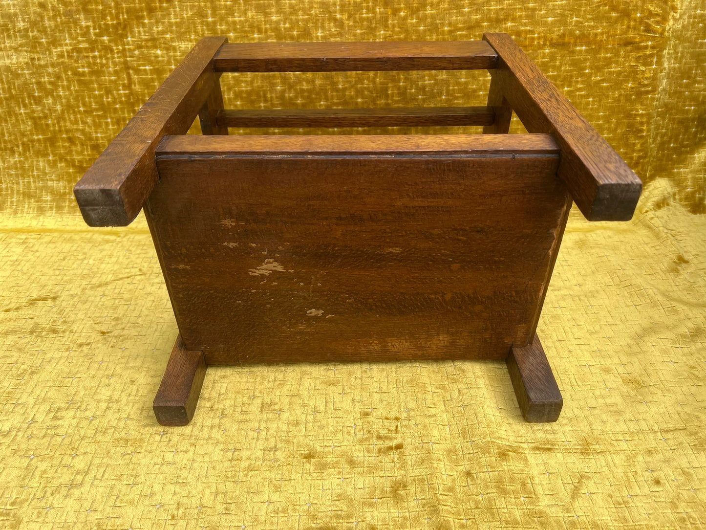 Antique Oak Umbrella Stand