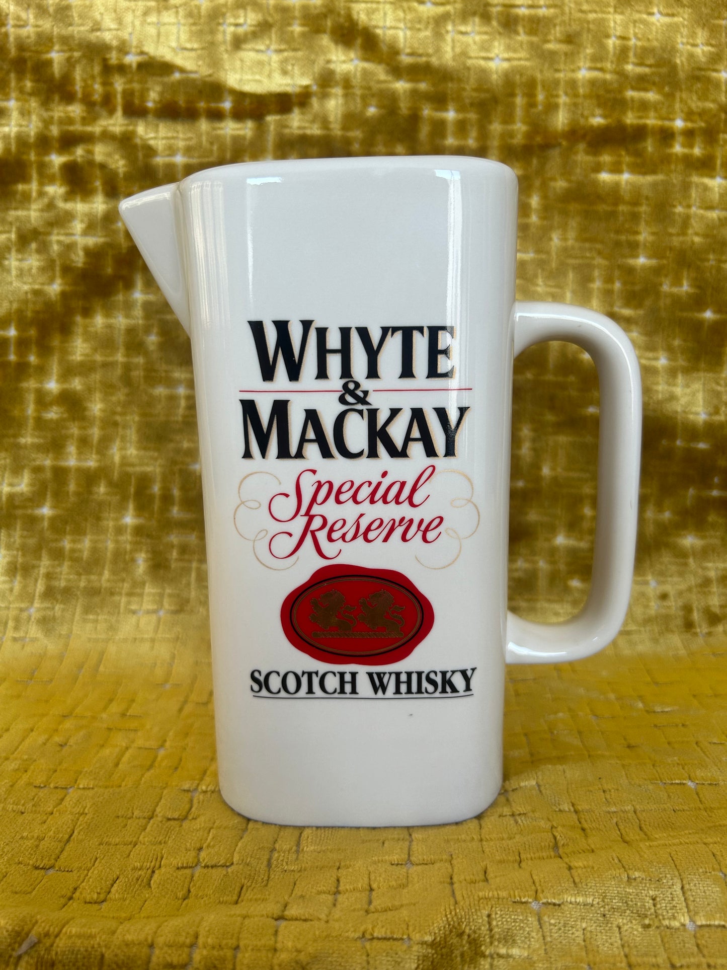 Vintage Whyte & Mackay Scotch Whisky Water Jug By Wade
