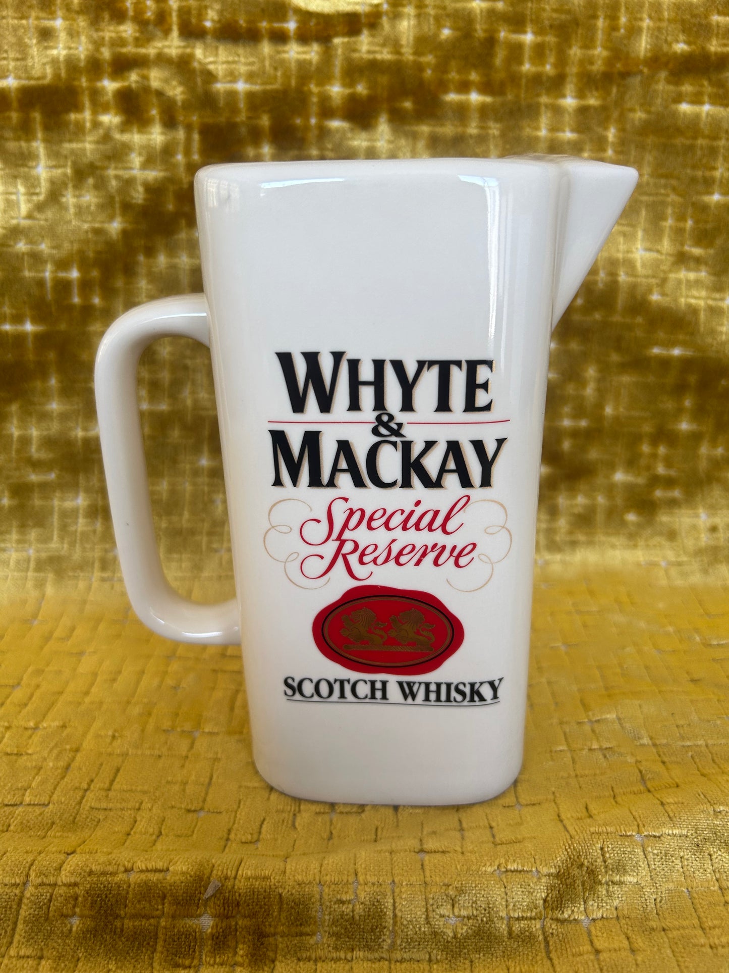 Vintage Whyte & Mackay Scotch Whisky Water Jug By Wade