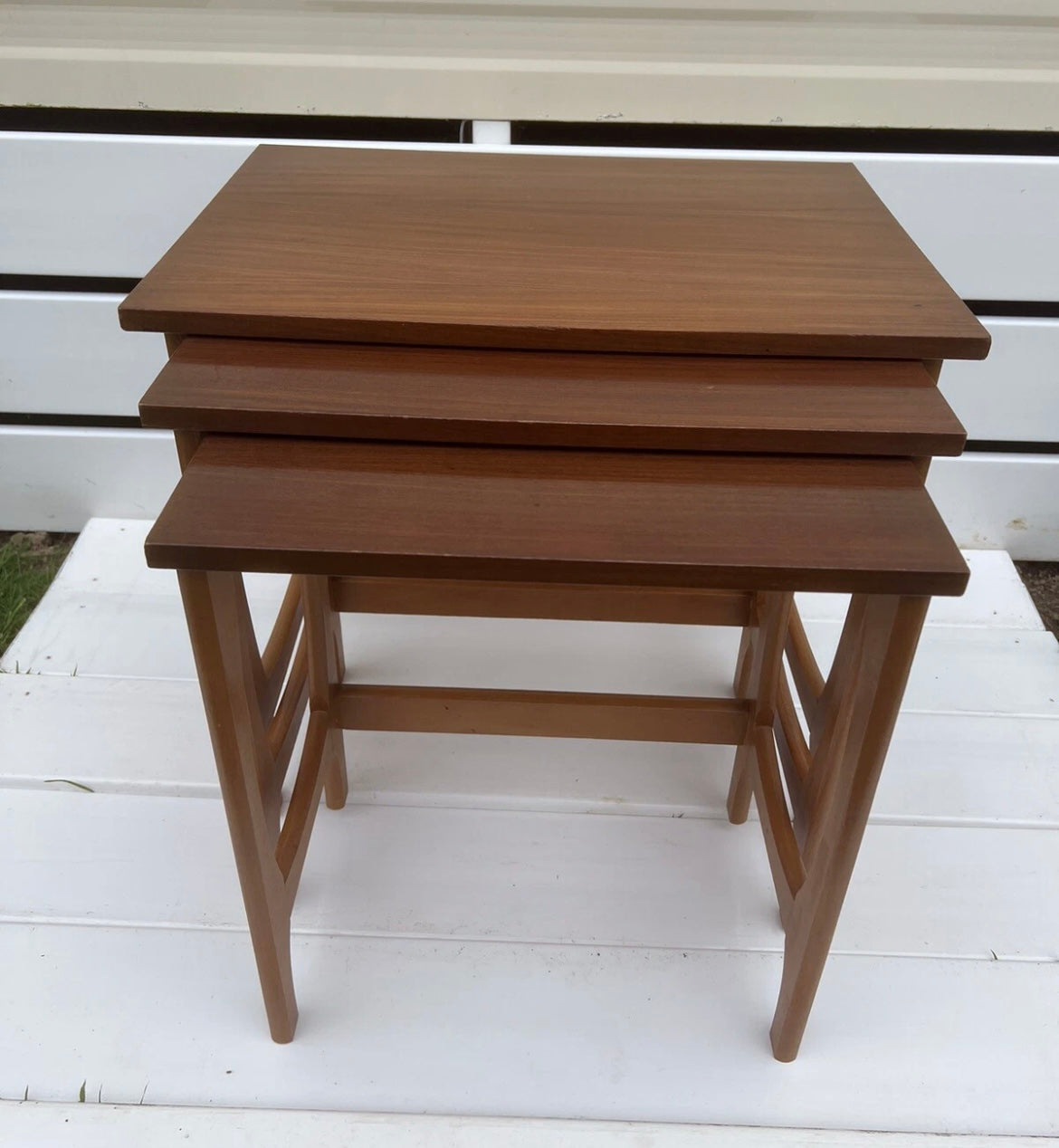 Vintage Midcentury Teak Nest of Tables