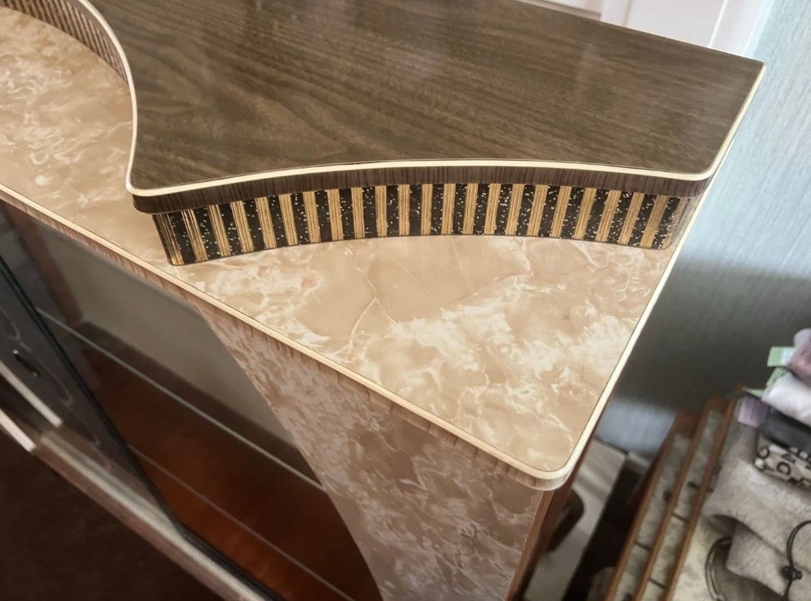 Vintage Retro Art Deco Cocktail / Drinks Cabinet
