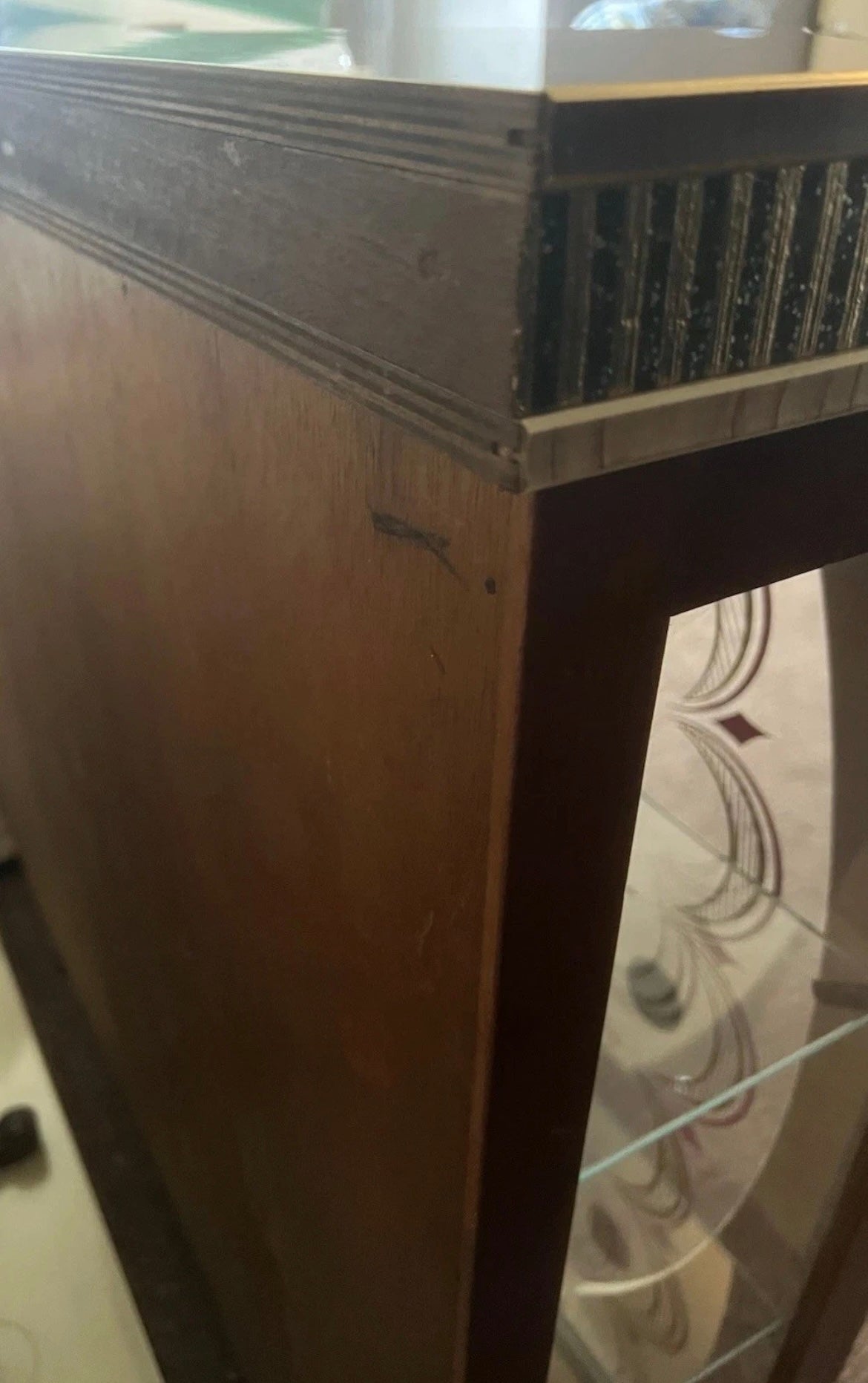 Vintage Retro Art Deco Cocktail / Drinks Cabinet