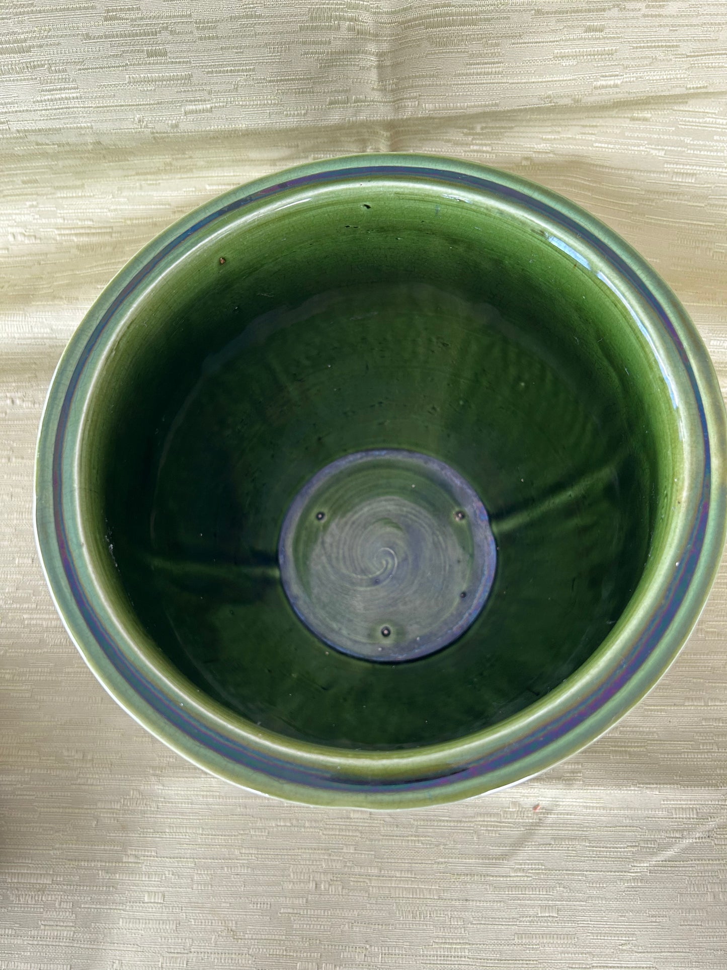 Green Antique Thomas Forester Art Nouveau Majolica Jardinière Florence