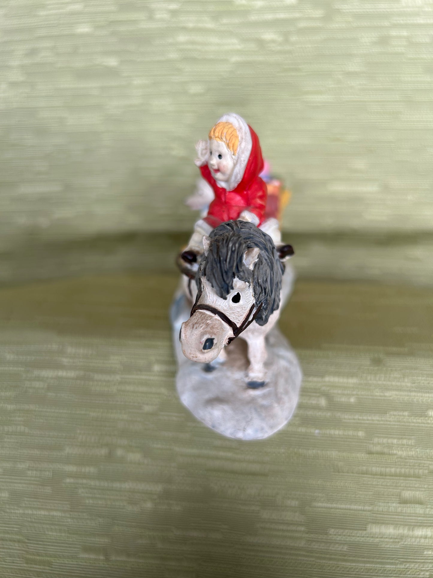 Thelwell Christmas Cargo Figurine 1998 by Norman Thelwell