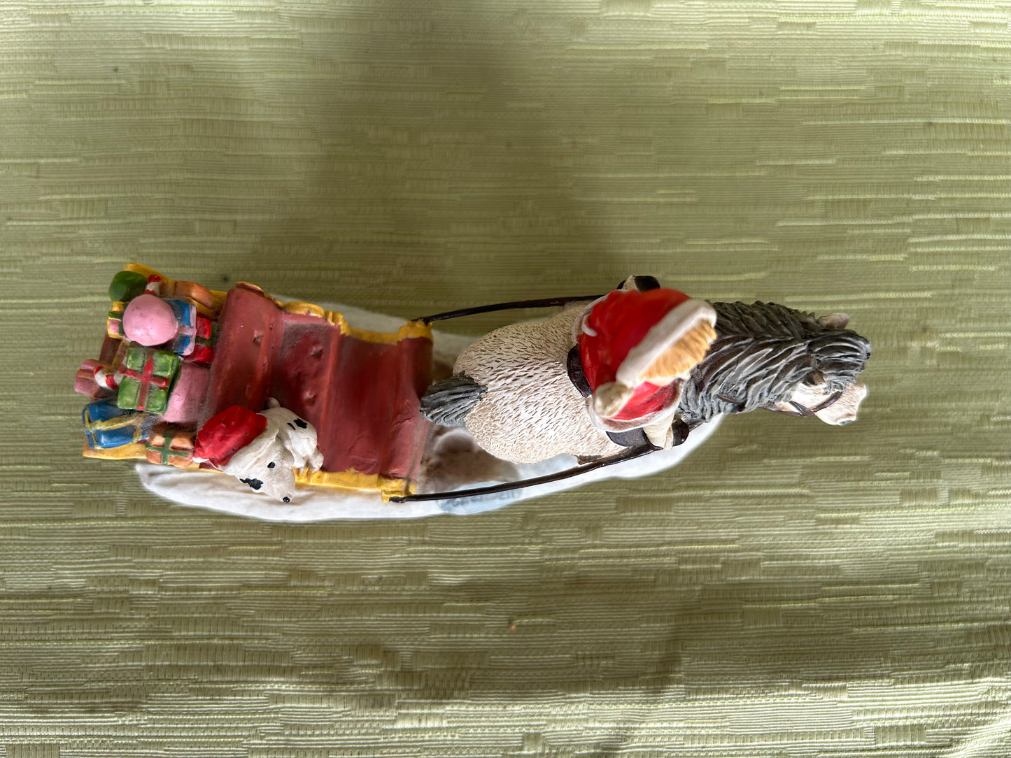 Thelwell Christmas Cargo Figurine 1998 by Norman Thelwell