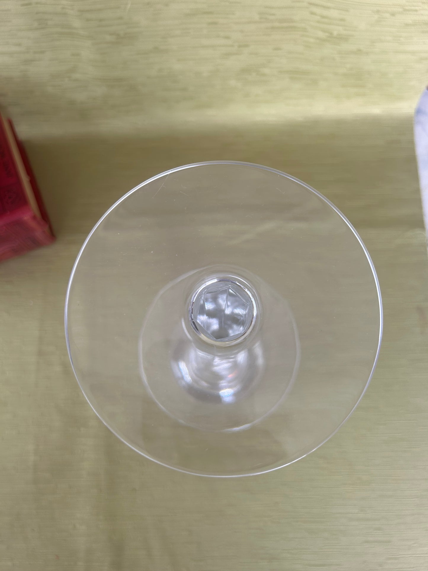 Stunning Louise Kennedy Pair of Large Crystal Candlesticks