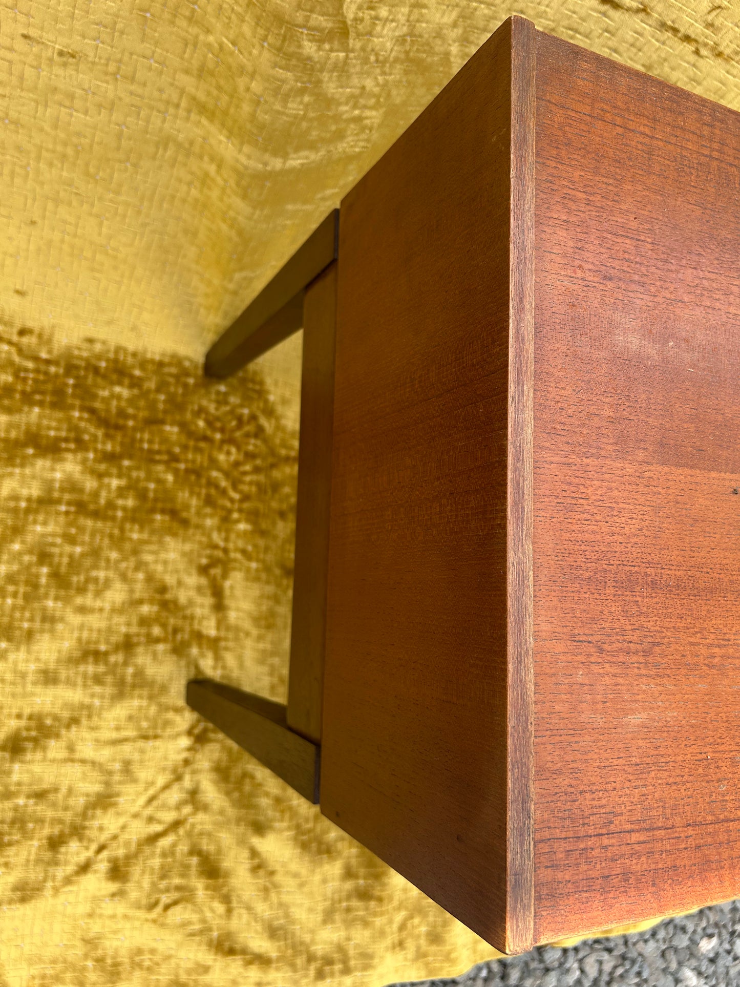 Chippy Heath telephone table & seat 1960s/1970s With Pull Out Directory