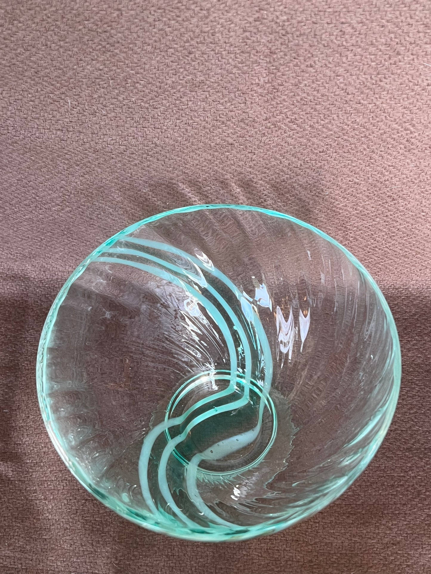 Large Caithness Seaglass Swirl Bowl
