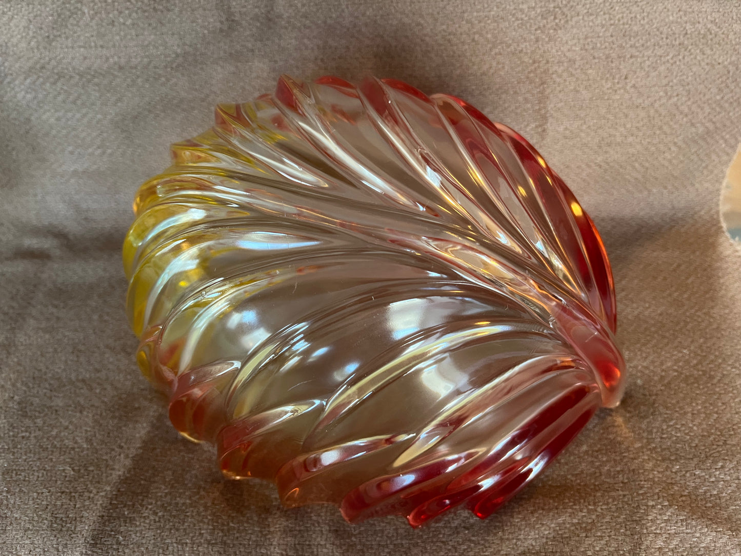 Walther Glass Barca Fall Leaf German Bowl