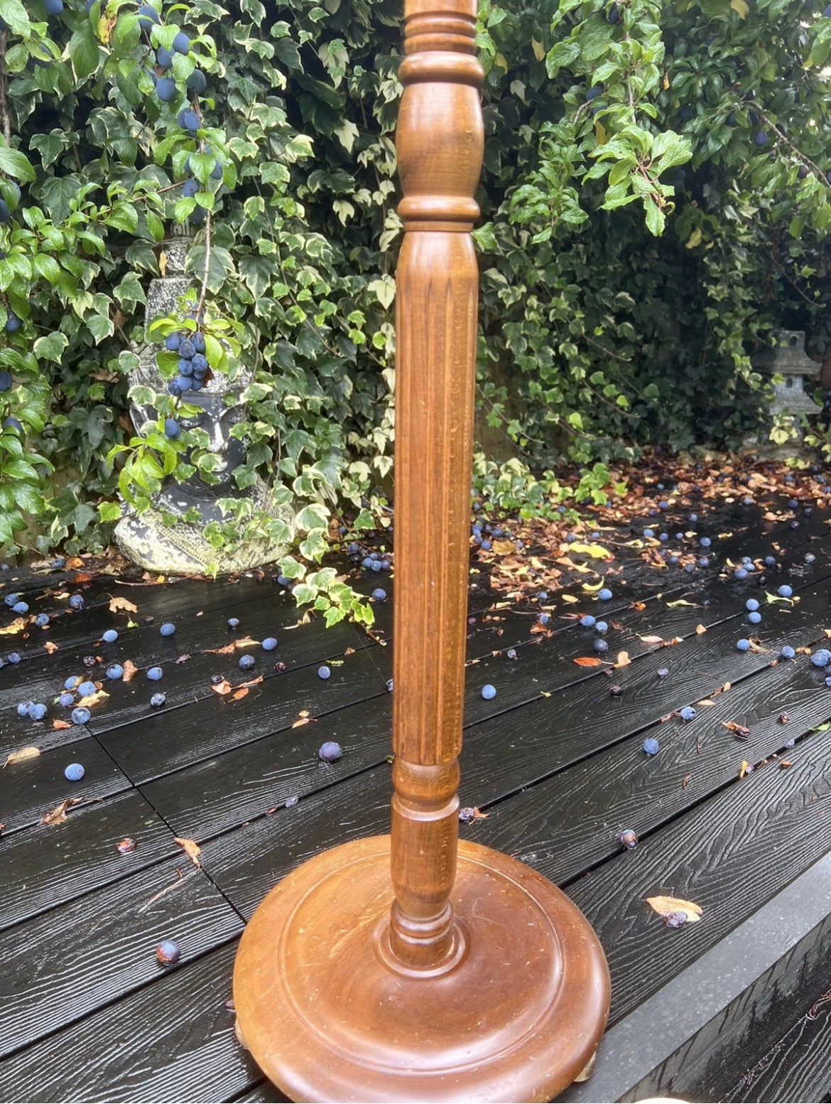 Stunning Vintage Oak Standard Lamp