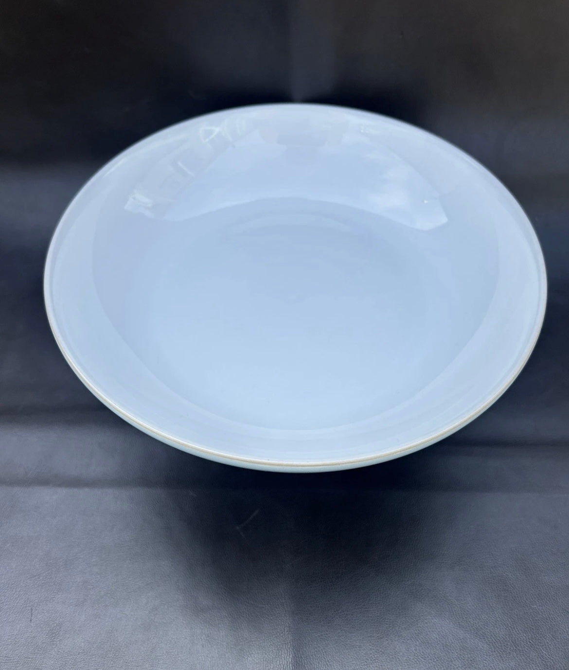 Denby Castile Blue Porcelain Pasta Bowl In 22cm Diameter