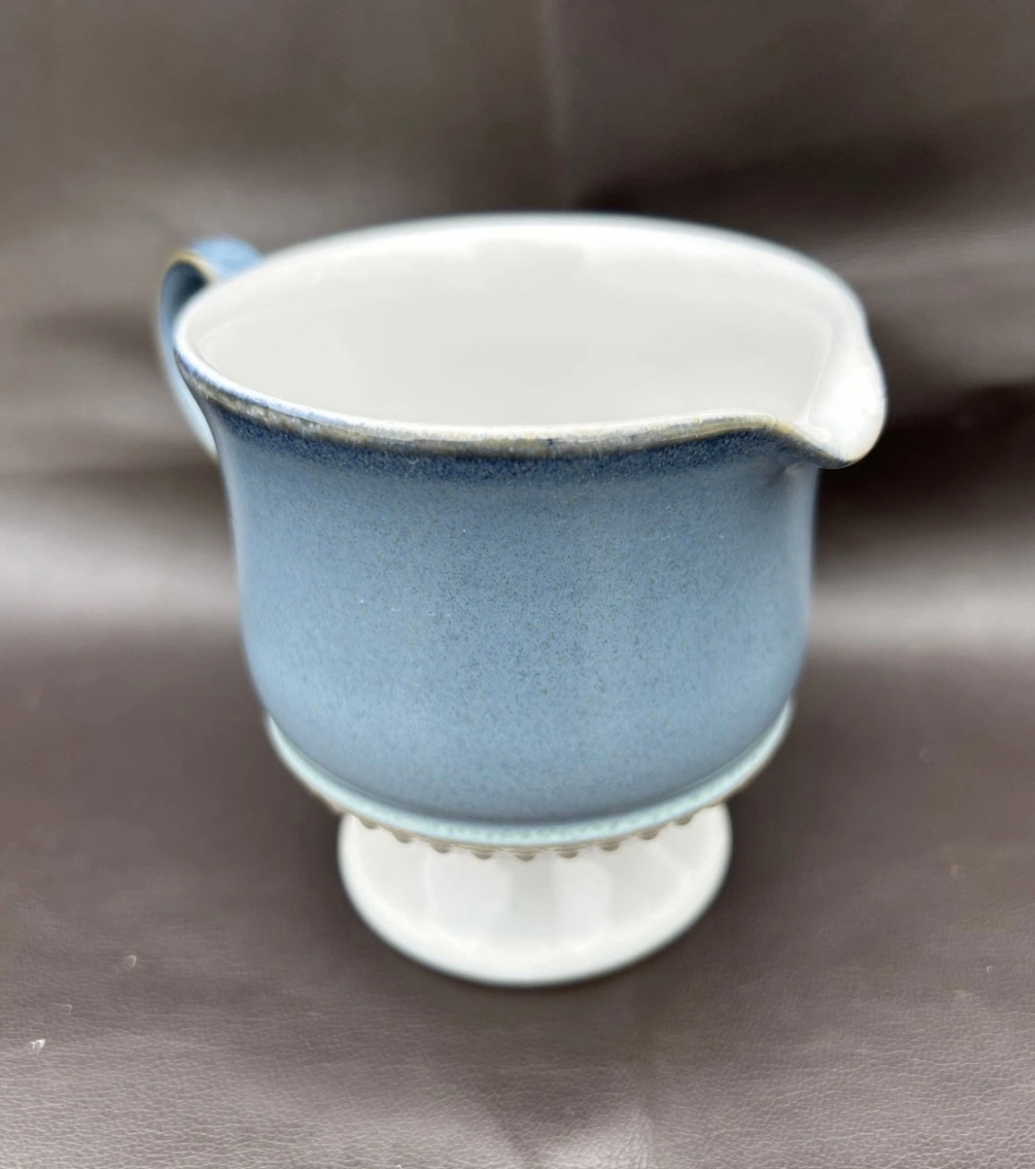 Denby Castile Blue Creamer & Sugar Bowl