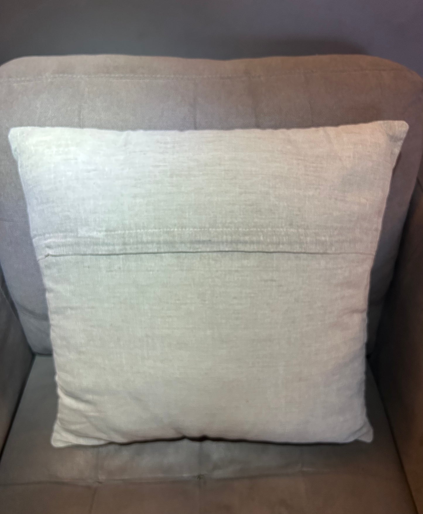 Vintage Retro Scandinavian Boho Embroidered Style Cushion Design Pink Orange (4 available)