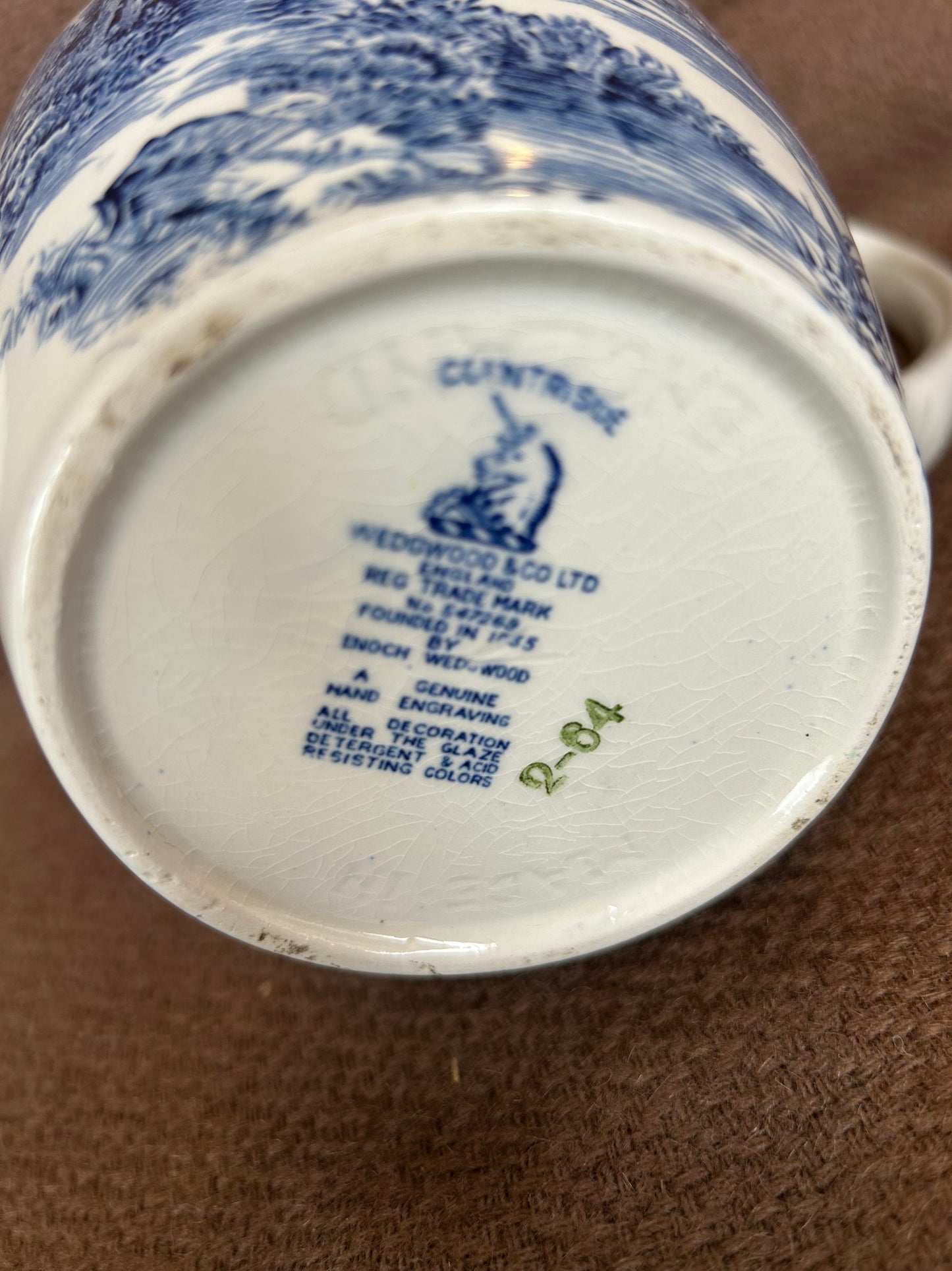 Vintage Wedgewood Countryside Coffee Pot