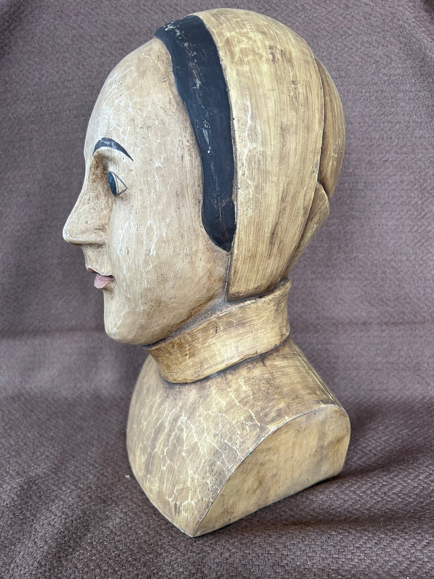 Reproduction French Marotte Milliner's Head