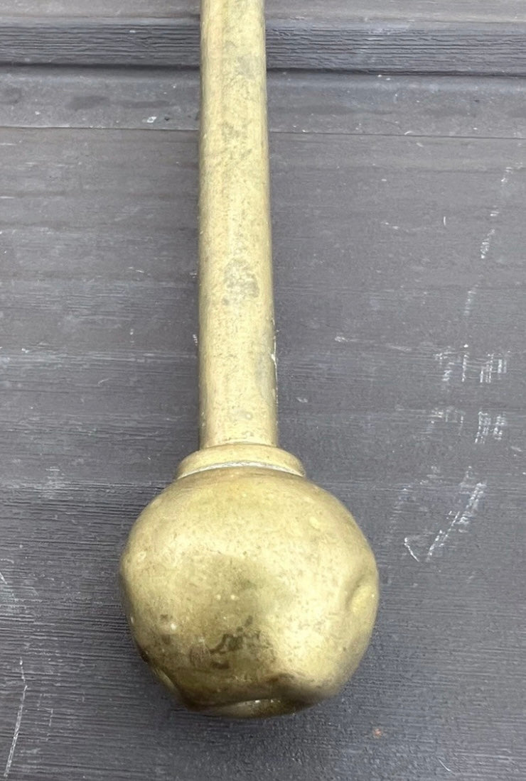 Quality Antique Art Nouveau Brass Dinner Gong, Circa-1930