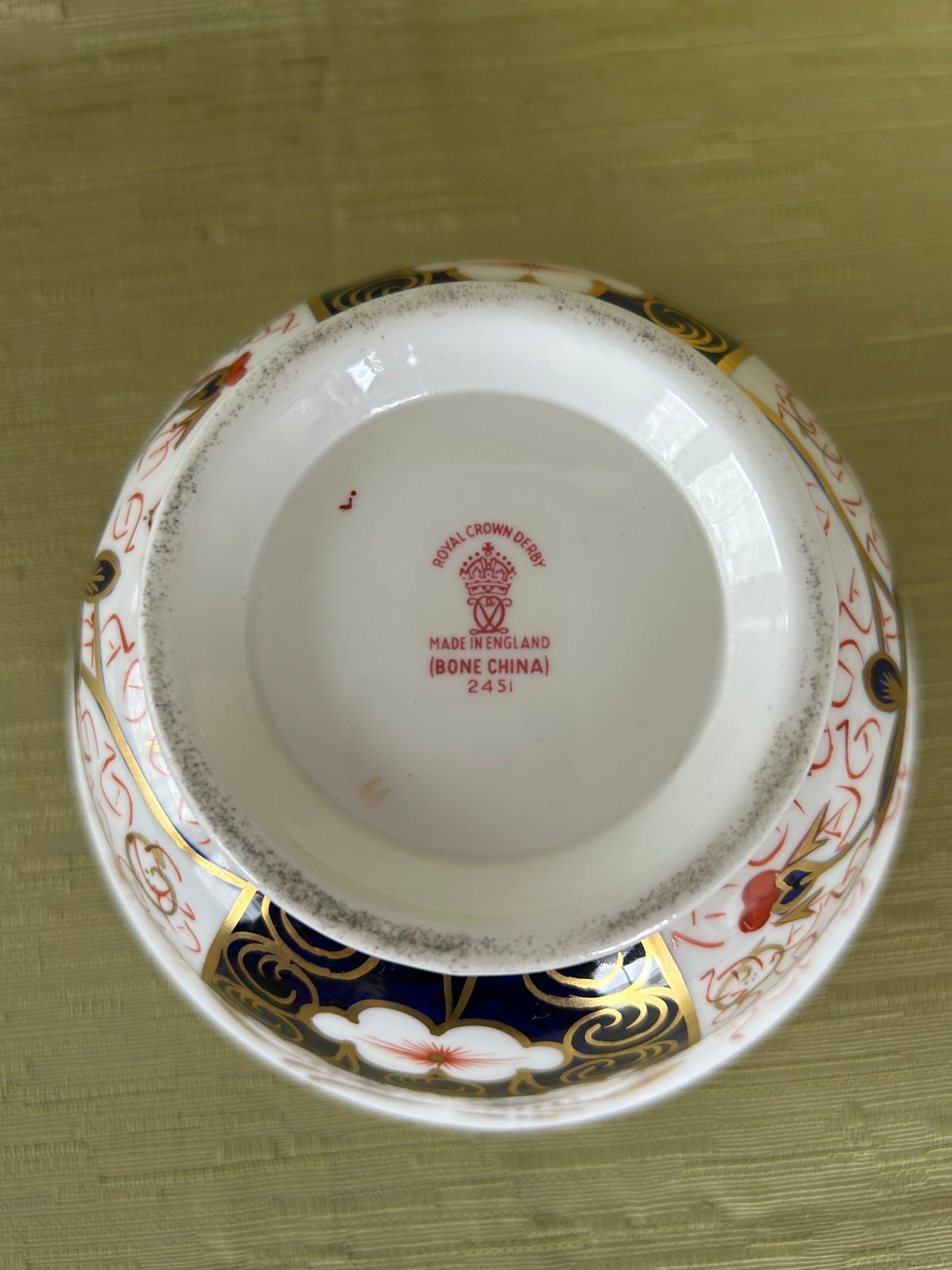 Royal Crown Derby 2451 Imari Sugar Bowl