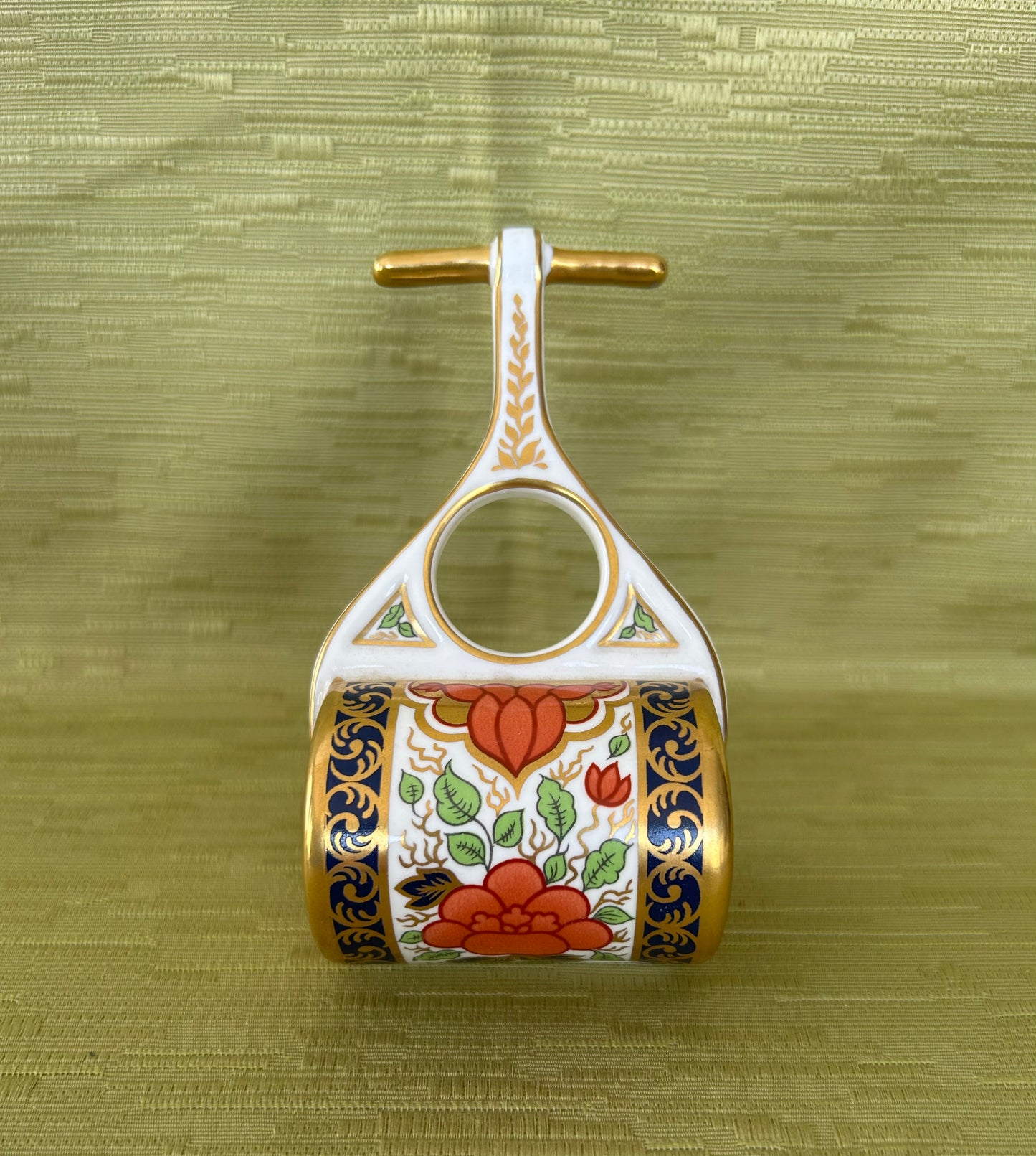 Royal Crown Derby Miniature Garden Roller - Garden Series 1997