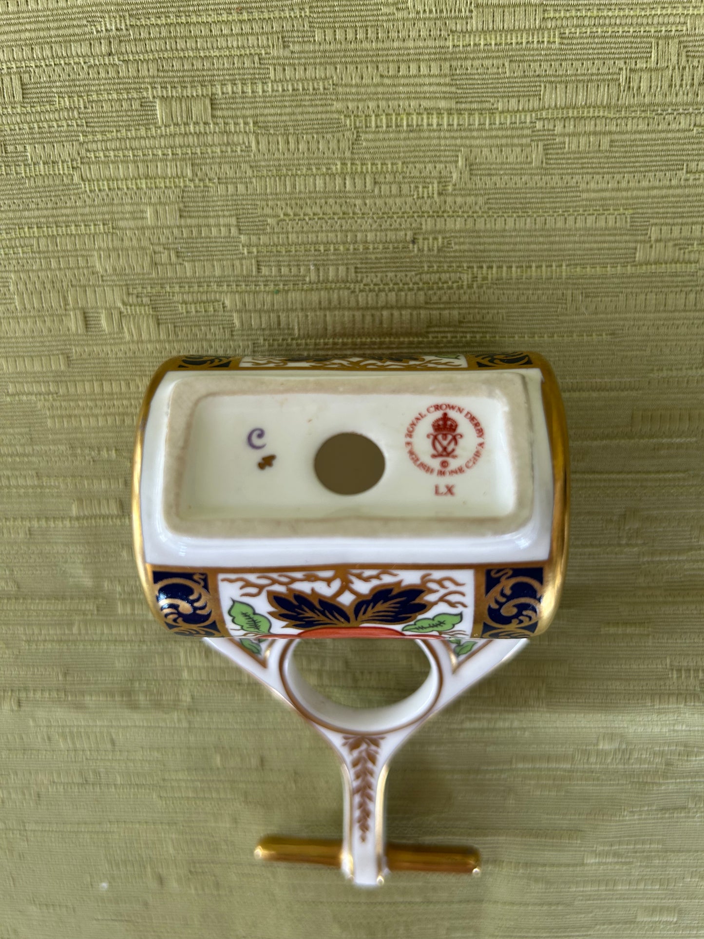 Royal Crown Derby Miniature Garden Roller - Garden Series 1997