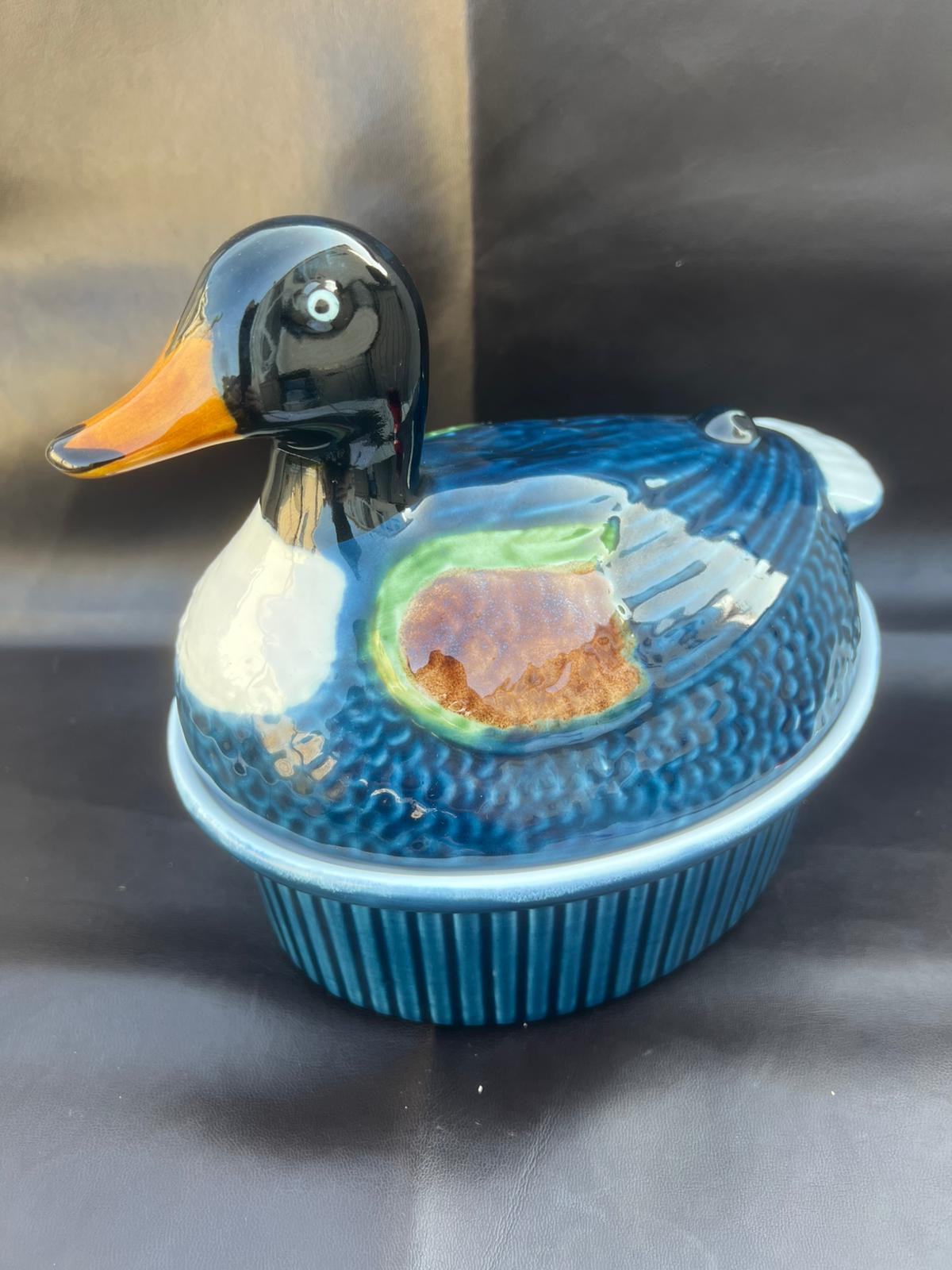 Vintage Reducta London Large Ceramic Duck Egg Holder
