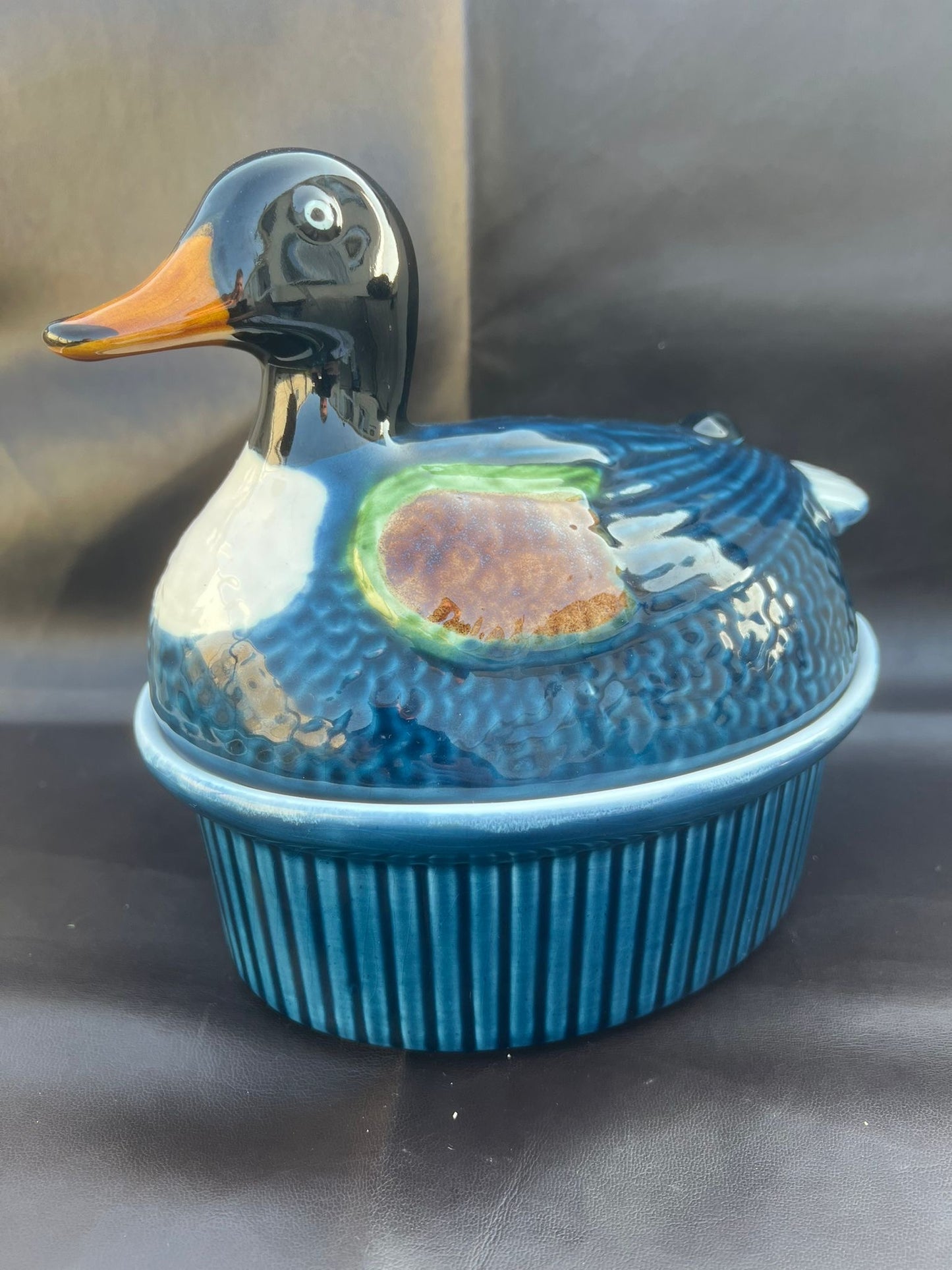 Vintage Reducta London Large Ceramic Duck Egg Holder