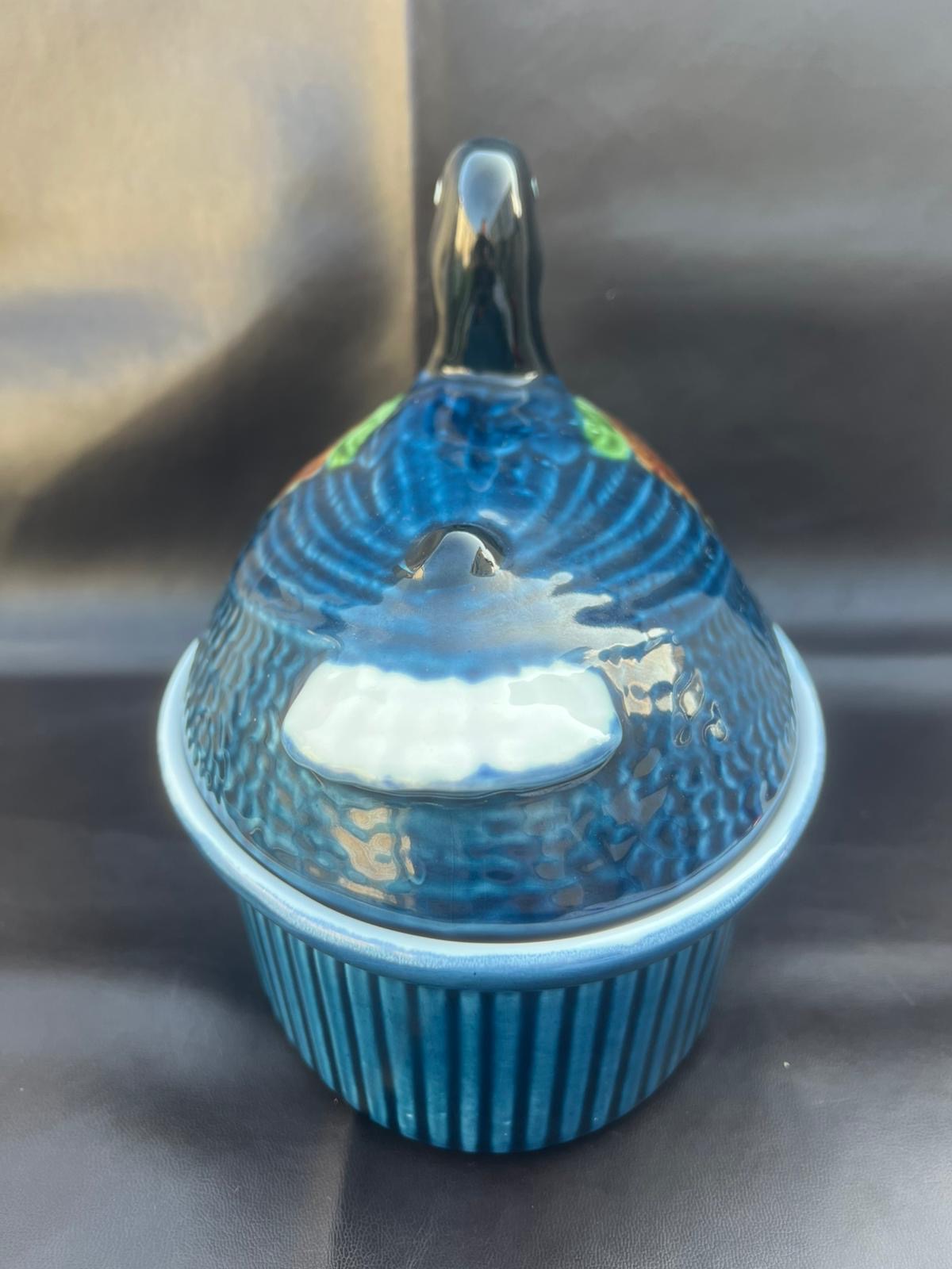 Vintage Reducta London Large Ceramic Duck Egg Holder