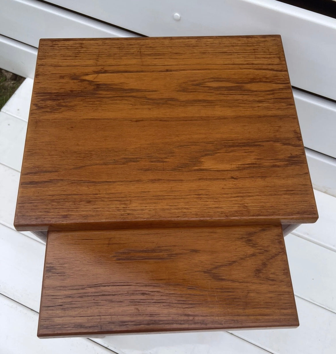 Mid-Century Teak Nest of Tables Scandi Style
