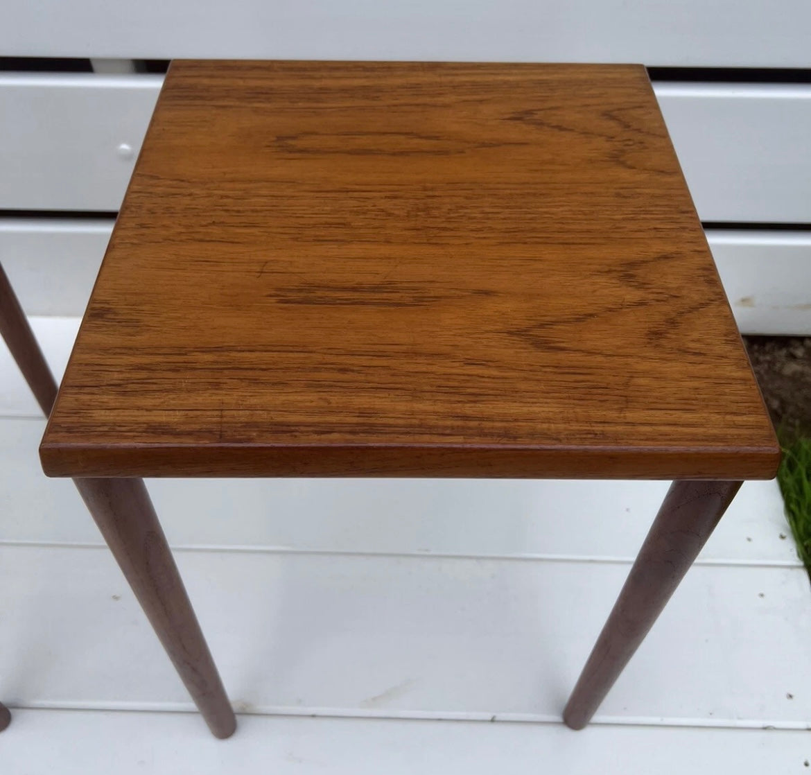 Mid-Century Teak Nest of Tables Scandi Style