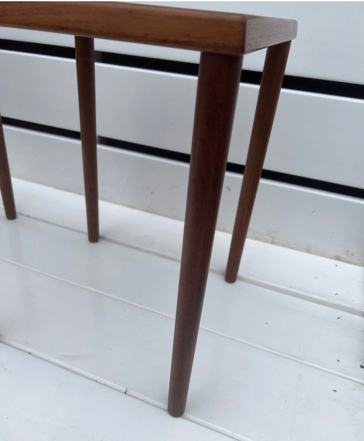 Mid-Century Teak Nest of Tables Scandi Style