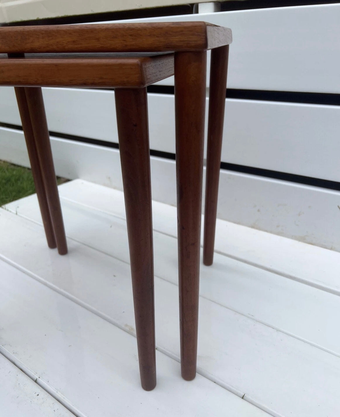 Mid-Century Teak Nest of Tables Scandi Style
