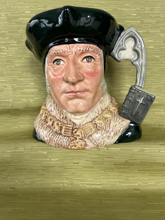 Royal Doulton 'Sir Thomas More' Large Toby Jug D 6792 - 1987