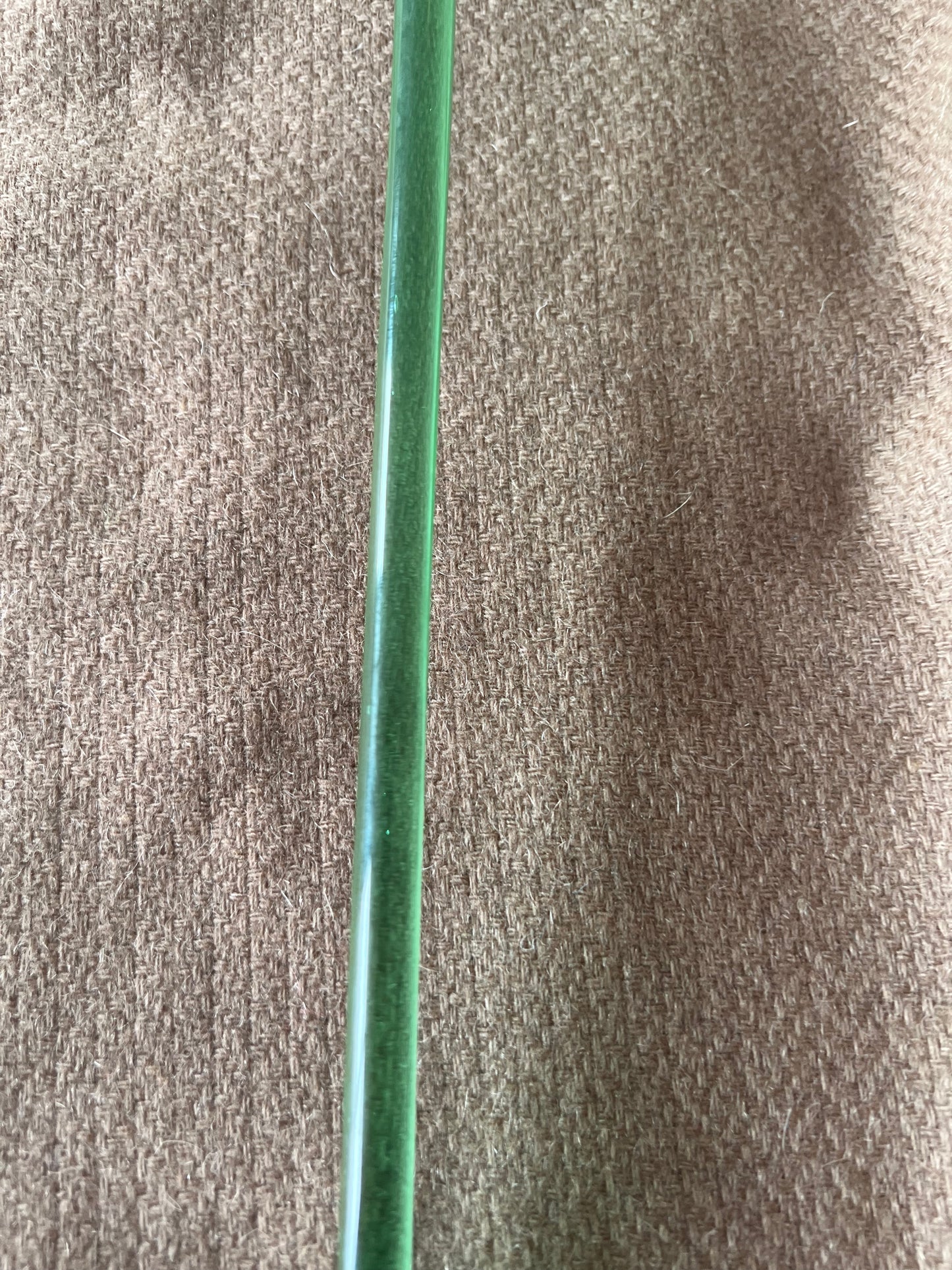 Large Murano Style Glass White Flower