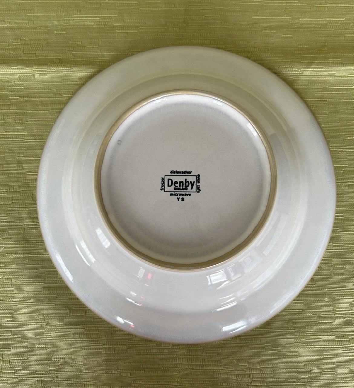 2 Denby Truffle Layers Rimmed Bowls Neutral