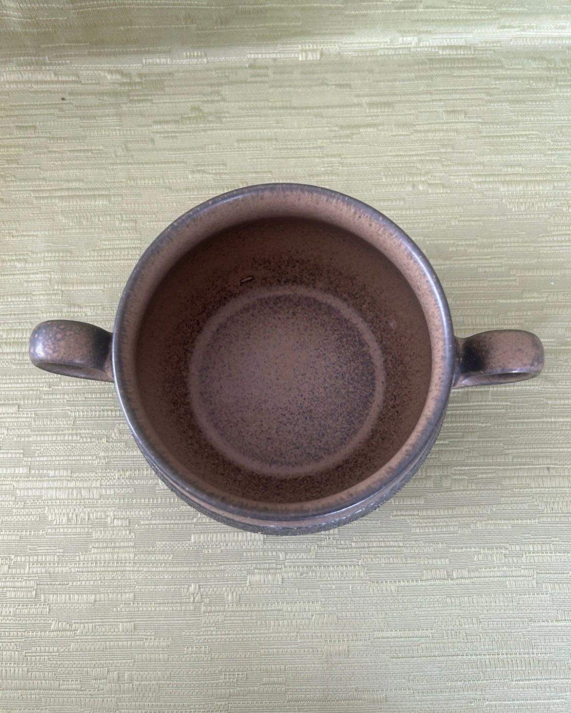 Denby Cotswold Vintage Lidded Double Handled Soup Dish Bowl