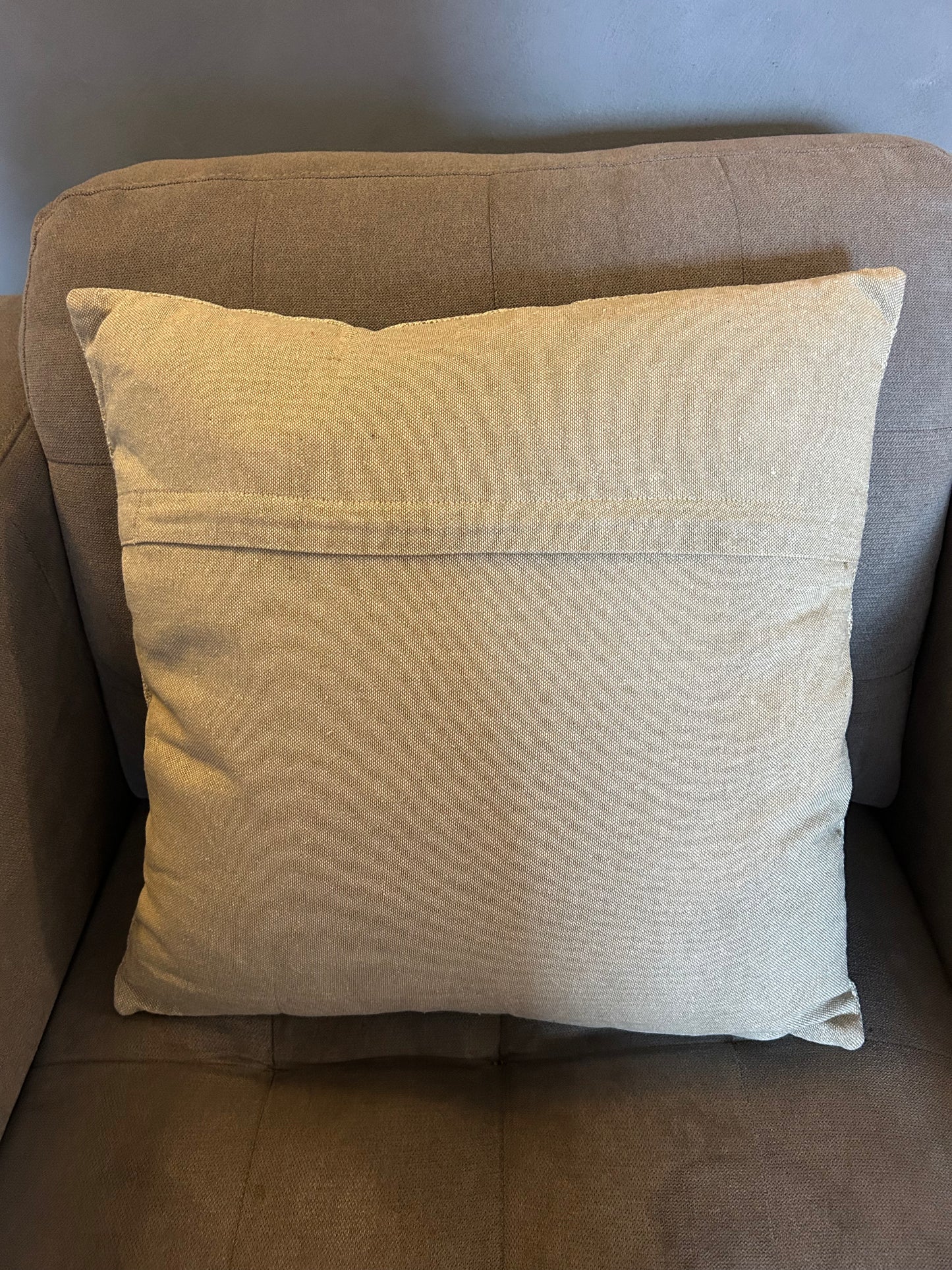 Vintage Retro Suzani Persian Style Cushion Embossed Design Blue Cream Green (4 available)