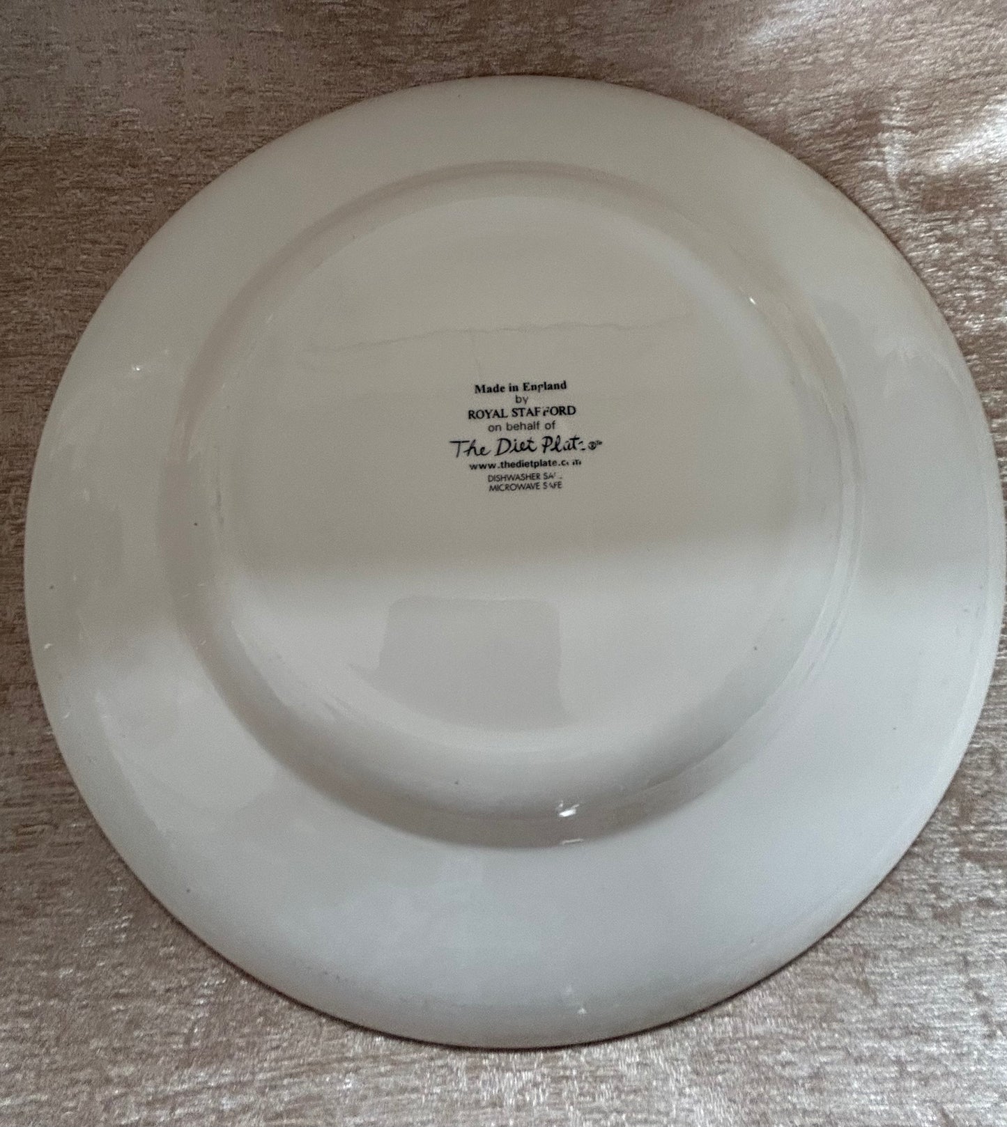 Royal Stafford “Magic Box of Tricks” Ceramic Diet Plate Halloween