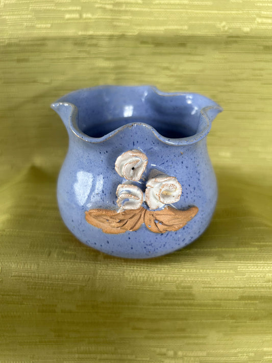 Vintage Welsh Saundersfoot Studio Pottery Vase