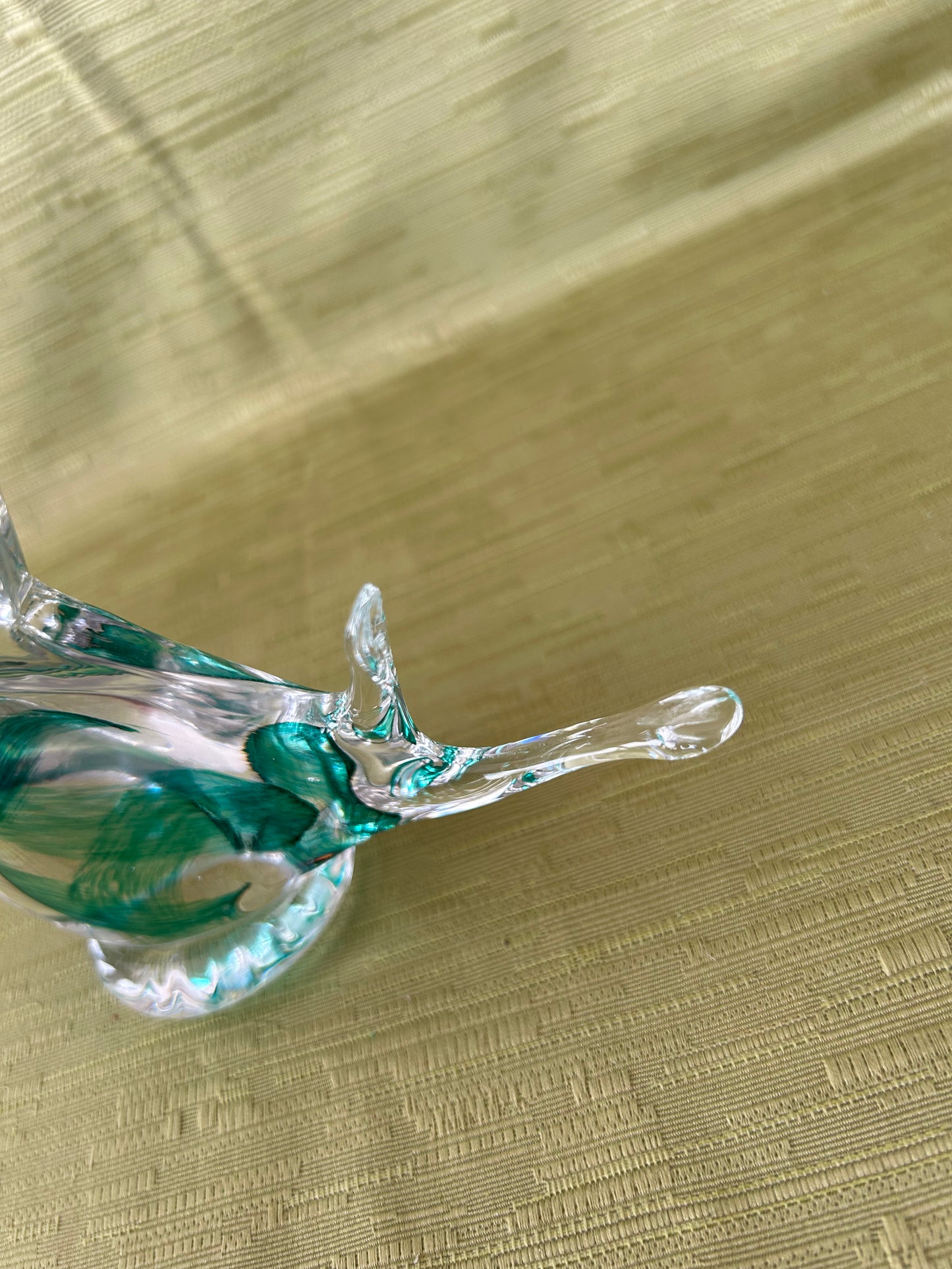 Vintage Murano Ocean Colour Glass Fish Sculpture