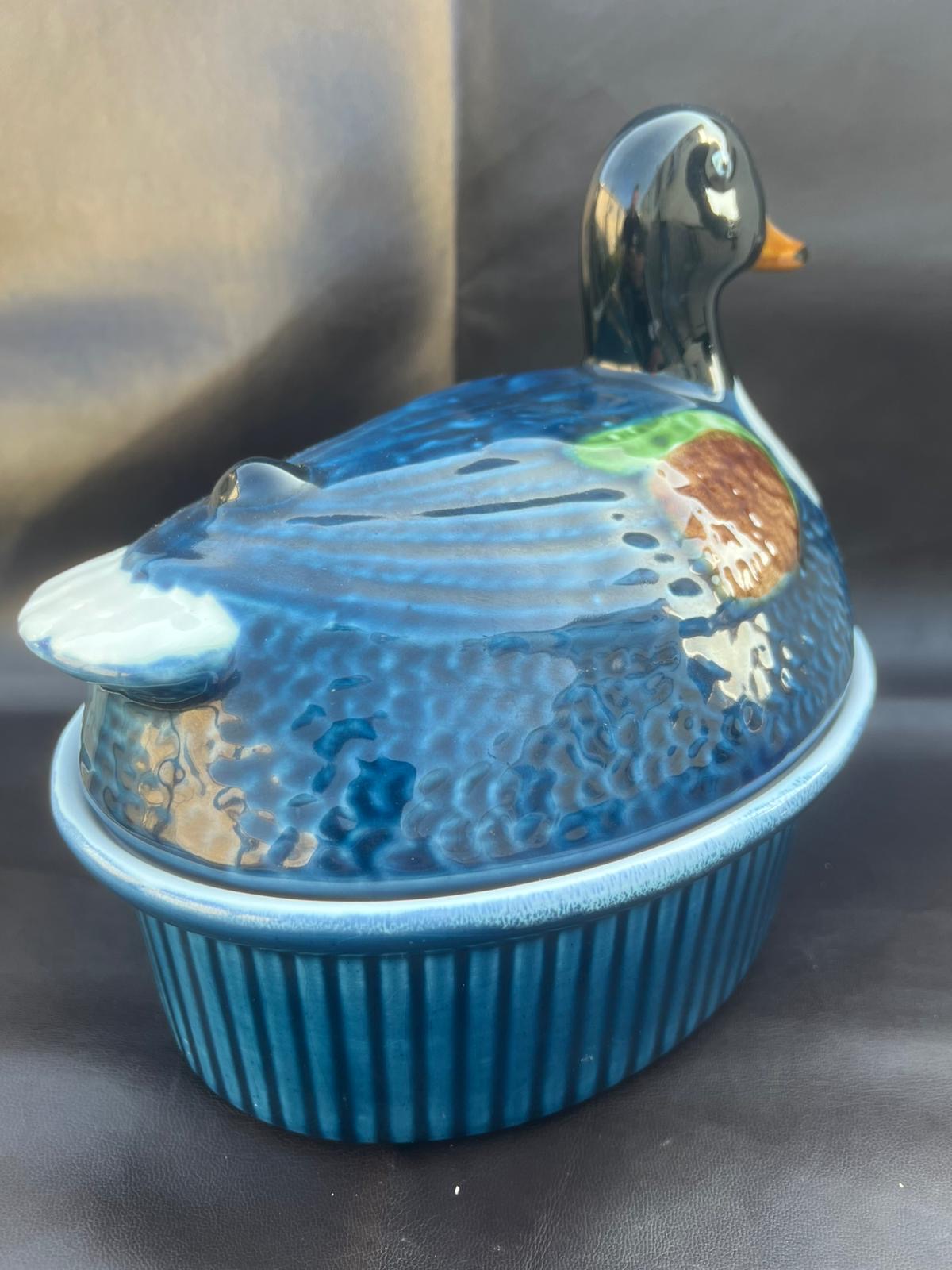 Vintage Reducta London Large Ceramic Duck Egg Holder